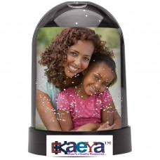 OkaeYa Snow Globe Photo Frame â€“ Great Display For Your 2x3â€ Memories For Zink 2x3 Photo Paper Projects (Snap, Pop, Zip, Z2300)